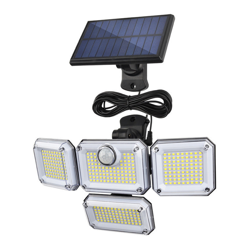 Solar Motion Sensor Security Light - Outdoor Waterproof LED Flood Light