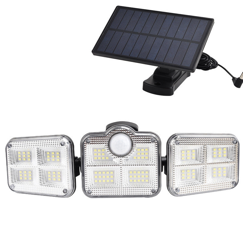 Solar Motion Sensor Security Light - Outdoor Waterproof LED Flood Light